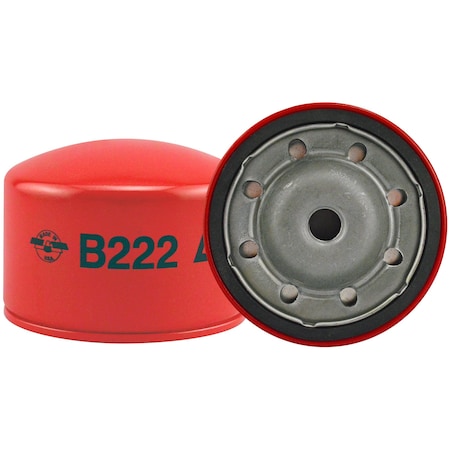 Baldwin Filters Oil Filter, Spin-On, By-Pass B222
